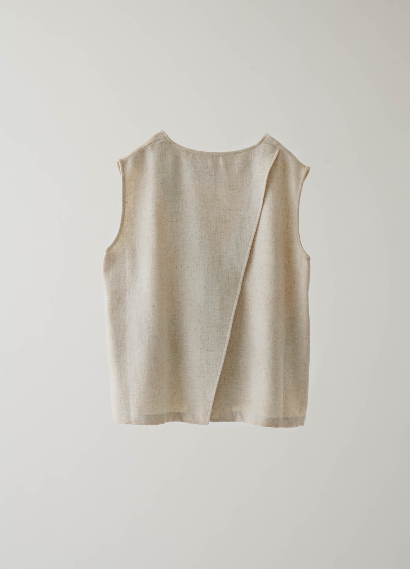 linen gilet