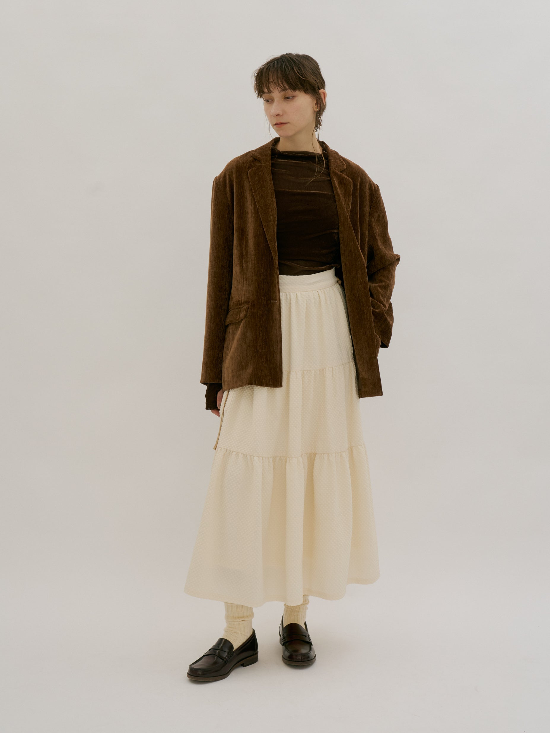 pocopoco tiered skirt